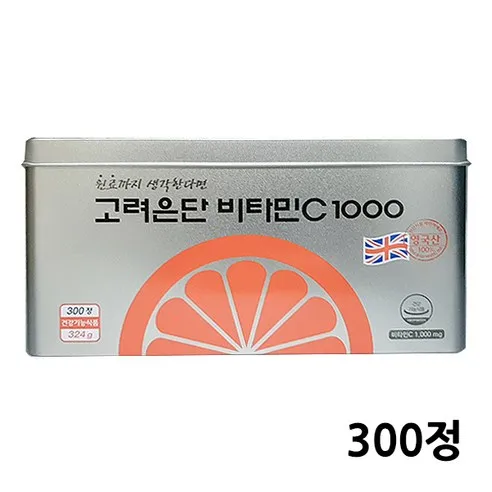 고려은단 비타민C 1000 300정/쇼핑백 증정  324g, 1개