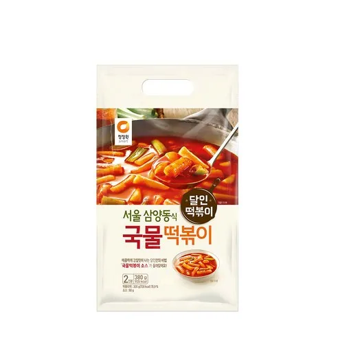 청정원 국물 떡볶이  380g, 1개