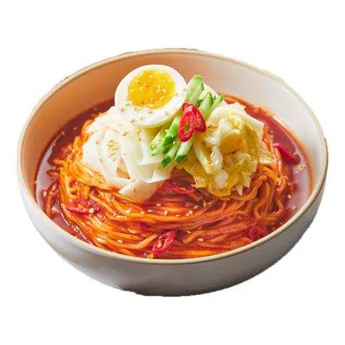 [로시마켓X송주불냉면] 비빔국수 (맵기조절하는), 860g, 1개