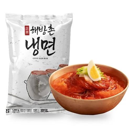 [해방촌냉면] 함흥냉면 2인분, 1260g, 2팩