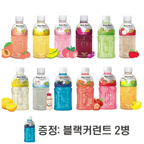 모구모구 12종 혼합, 320ml, 12개