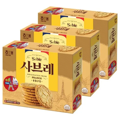 해태 사브레, 252g, 3개