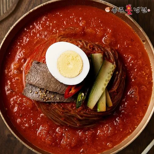 [송주불냉면] 매운 물 냉면 세트, 3.15kg, 1세트