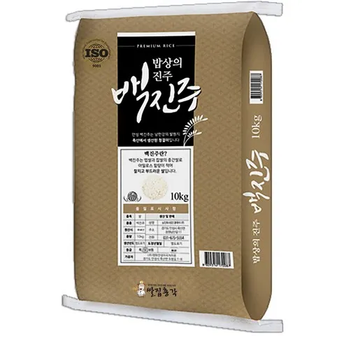 쌀집총각 백진주 백미, 10kg, 1개