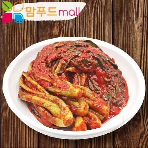 [맘푸드김치-갓김치10kg]알싸한 맛이 일품인 갓김치 10kg 업소용 가정용 중국산갓김치, 10kg, 1개