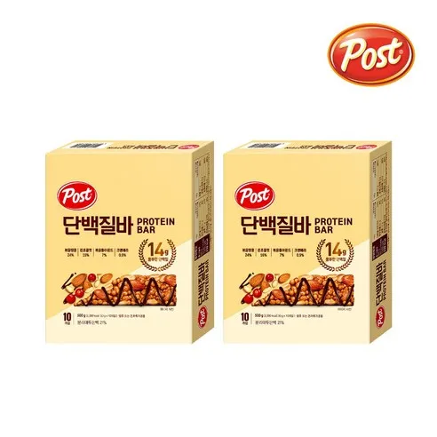 포스트 단백질바 500gx2, 포스트 단백질바 5..., 500g, 2개