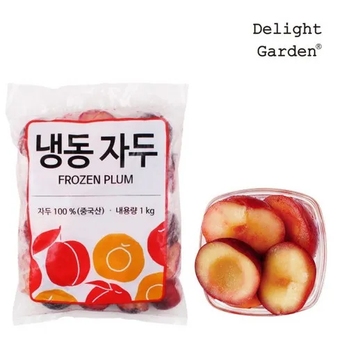 딜라잇가든 [딜라잇가든]냉동 자두(반태) 1kg x 5