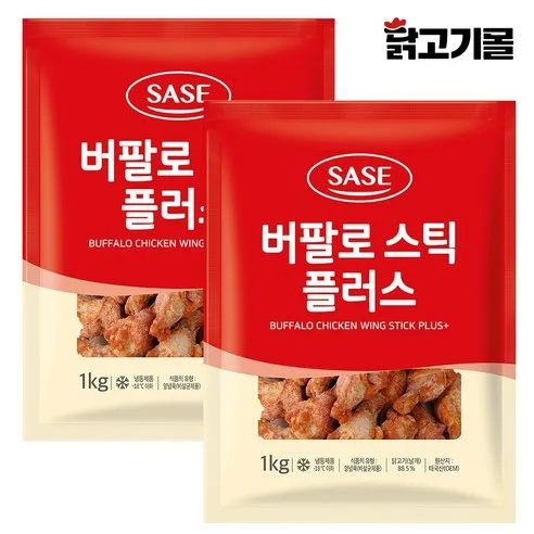 사세 버팔로 스틱 플러스 1kg 2봉, 1kg, 2개