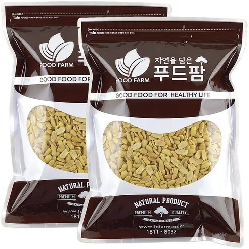 땅콩 햇 볶음땅콩(반태) 2kg(1kg+1kg)