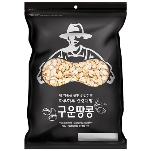 구운땅콩 미국산, 1kg, 1개