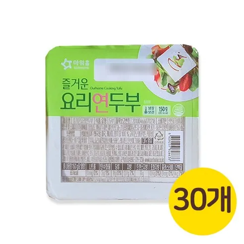 [아워홈]연두부 150g x 30개, 150g, 30개