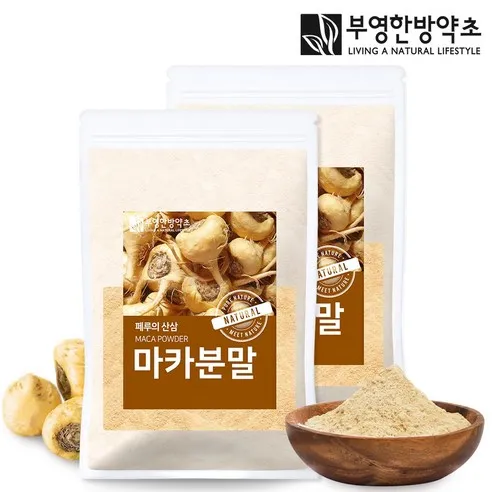 부영한방약초 마카 분말 가루 페루산 maca, 1kg, 1개